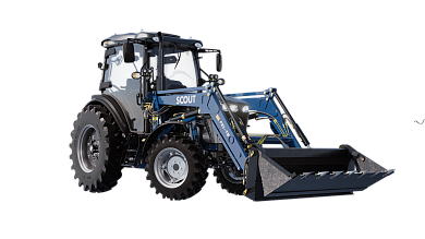Трактор SCOUT SERIES TB G3 Premium + комплект погрузчика FEL-TB и захват тюков