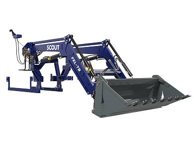 Трактор SCOUT SERIES TB G3 Basiс + комплект весеннего навесного оборудования