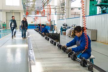 Производство косилок RM-1 на заводе GARDEN SCOUT AGRICULTURAL MACHINERY CO.LTD
